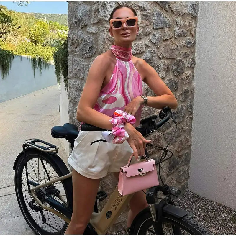 1 Pucci Vibe marble print skirt Set