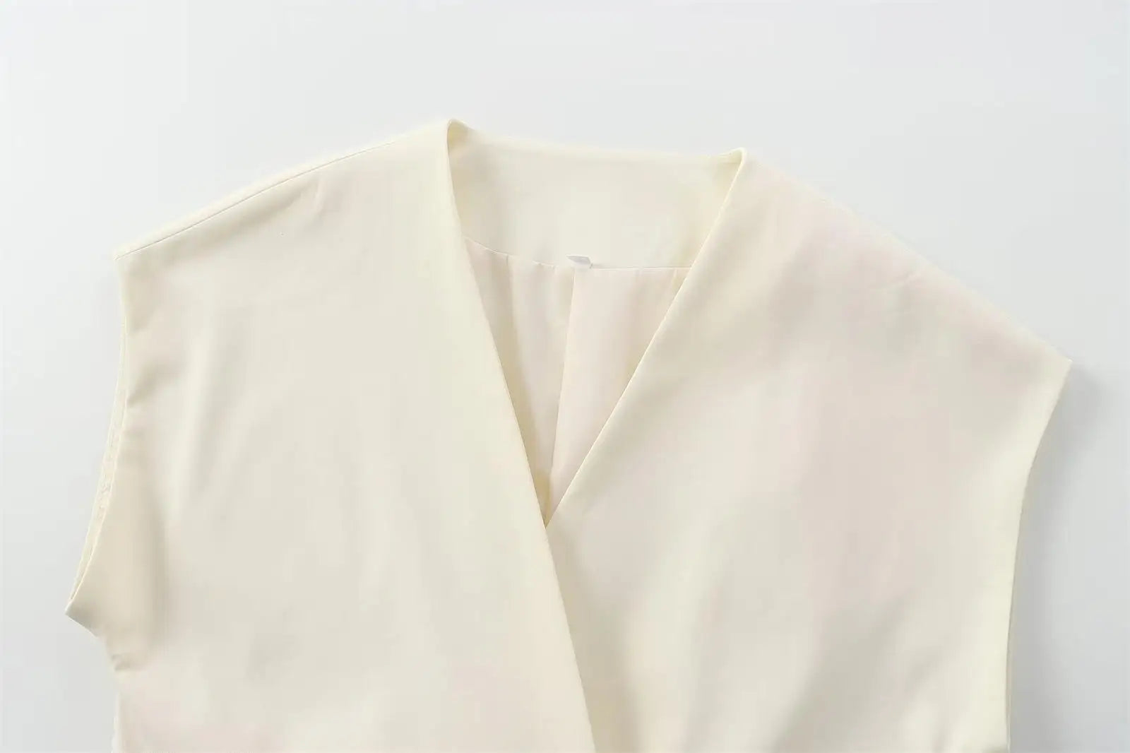 V-Neck Wrap Belted Pants Sets