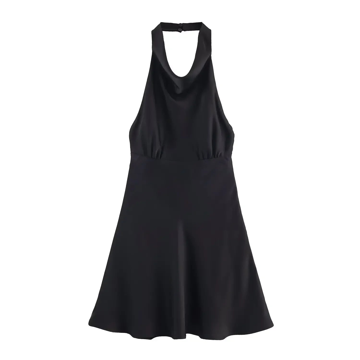 Satin Halter Mini Zara Vibes