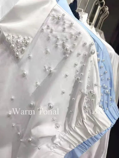 Ivory Pearl Cotton beads - The Royals Shirt