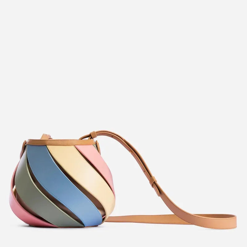 Geometric colorful Shoulder Crossbody Bag