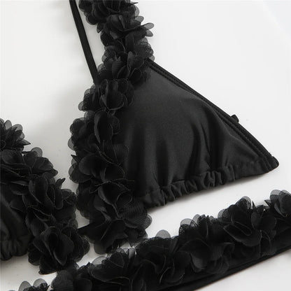 3D Flowers 3 pieces set