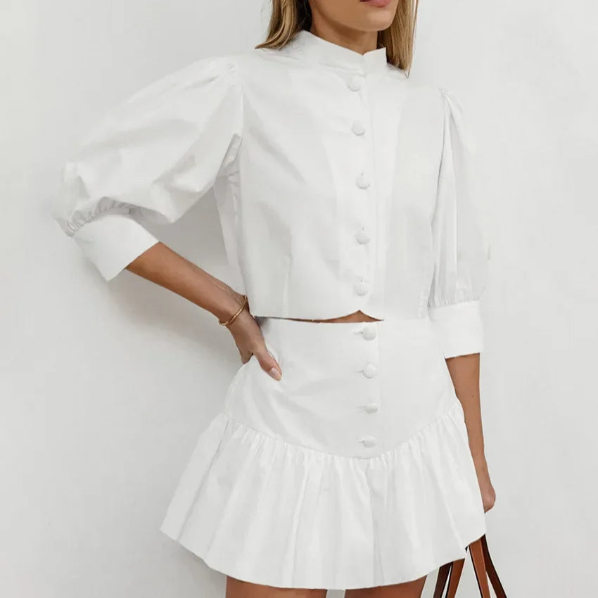 Highly elegant Zara skirt set