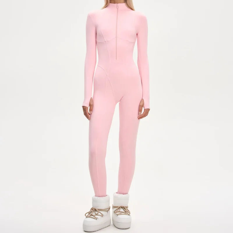 Pink Snow Suit