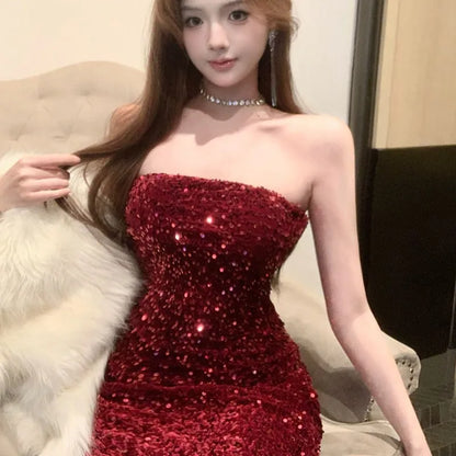 Party Embellished sequin Dress