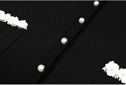 Sandro Knitted Black dress