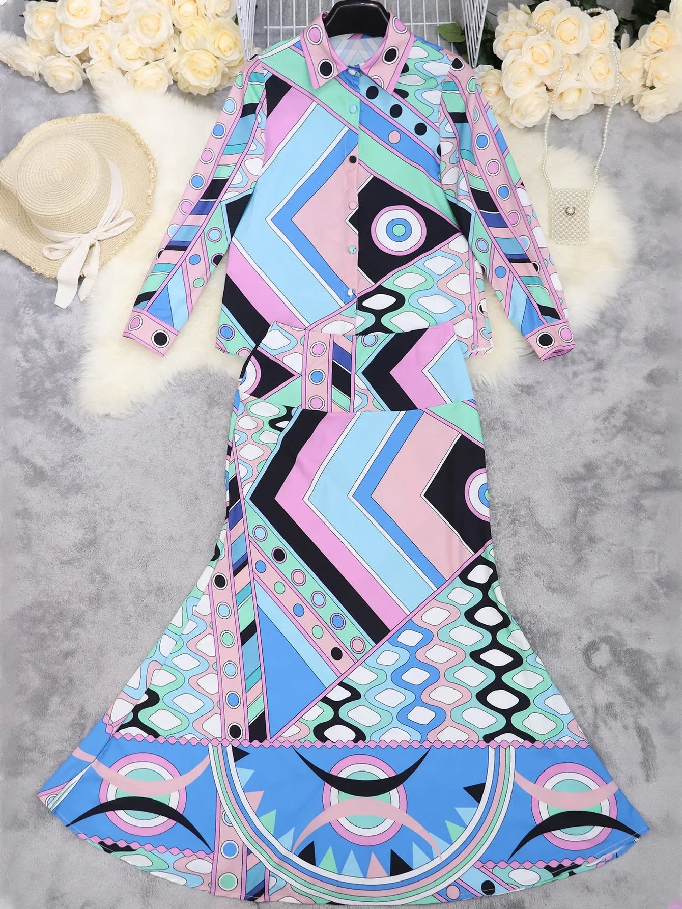 Shirt and skirt Set Pucci latest