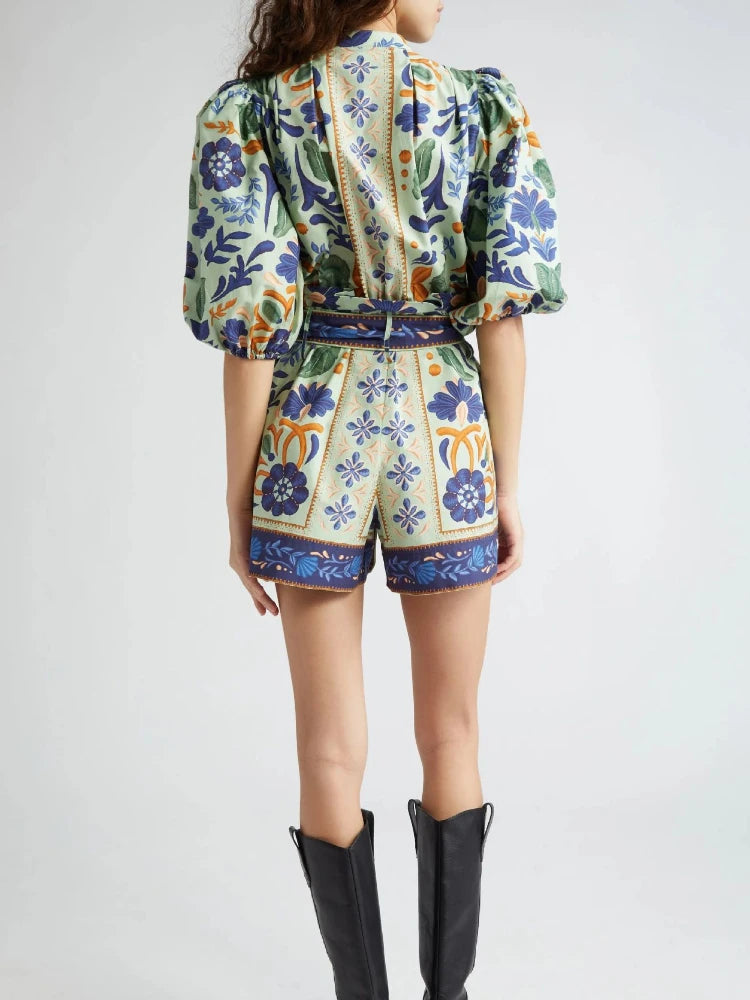 Farmrio Romper Dress