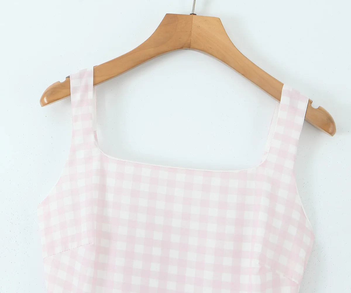 Elegant Laced Pleated Midi Dress