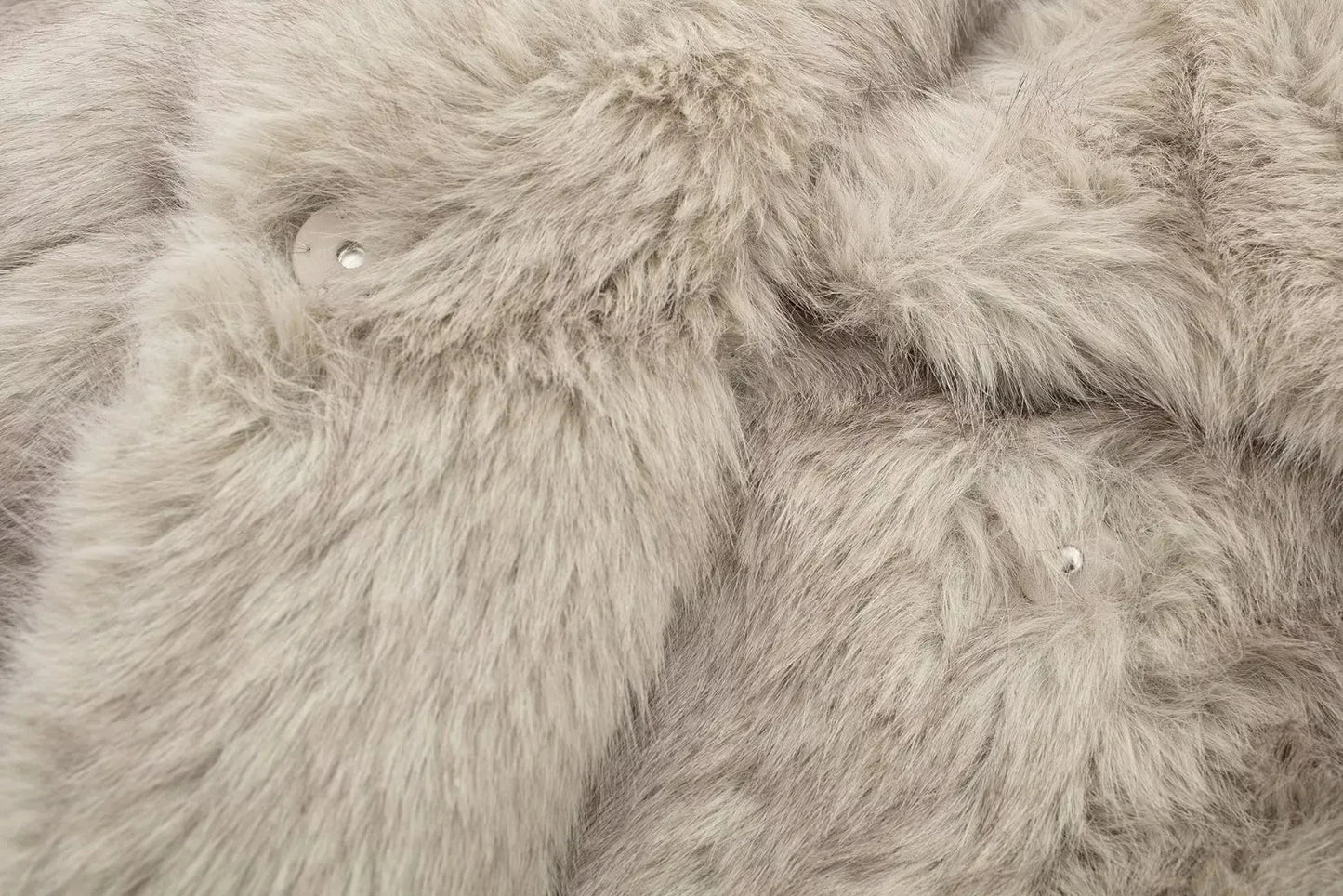 Vintage Cropped Faux Fur zara vibes