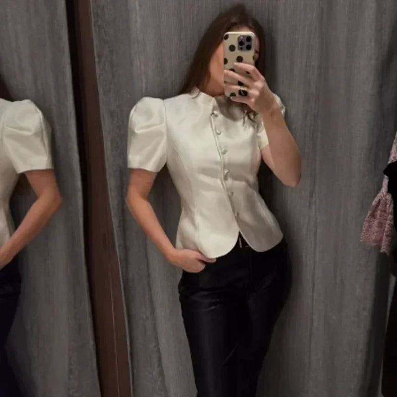 Zara Puff shirt