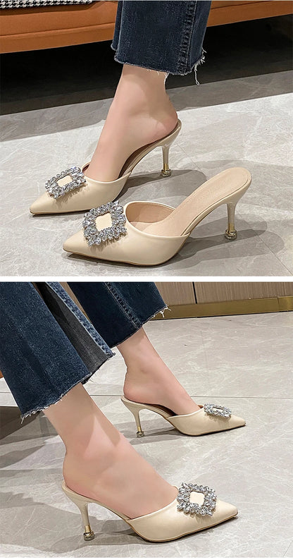 Rhinestoned Heels
