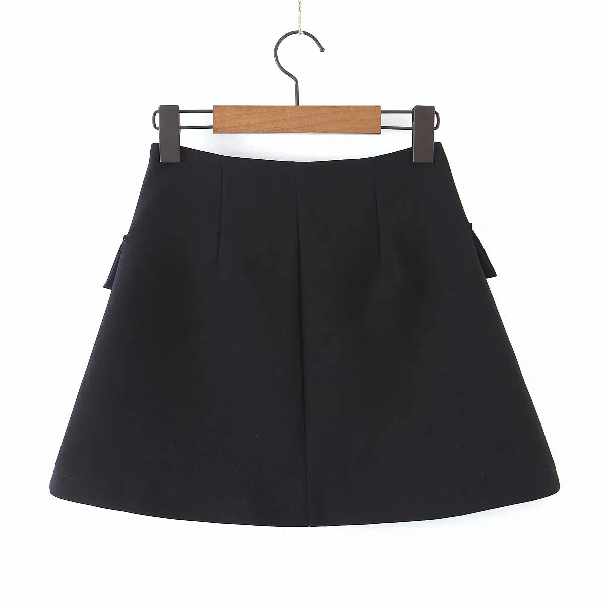 2 pieces 1 set Women One Button Short Blazer Cropped