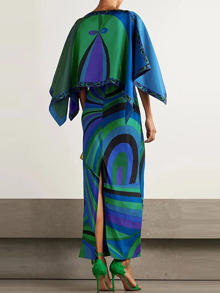 Pucci Resort Vacation Wear Cape Shawl