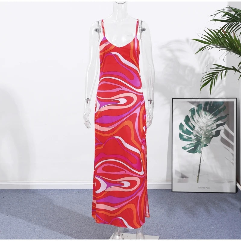 Marble Printed Skirt