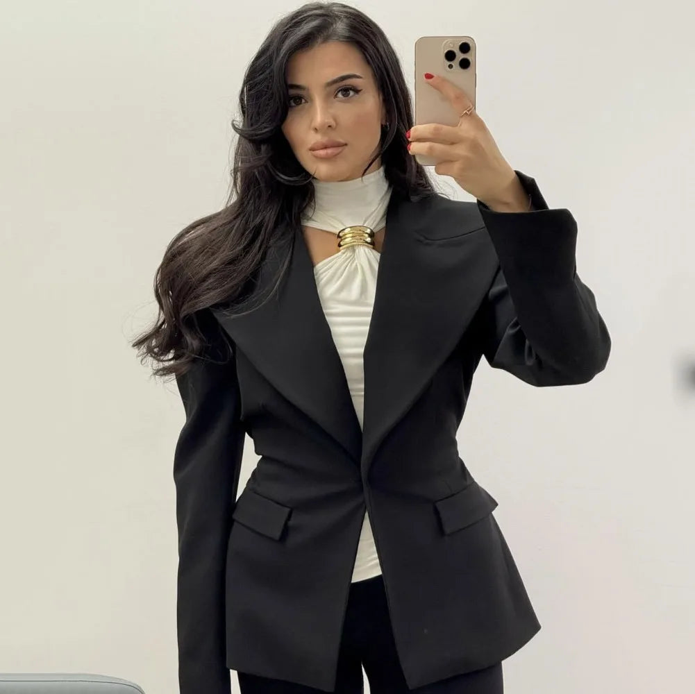 Vintage metal ring Turtle neck