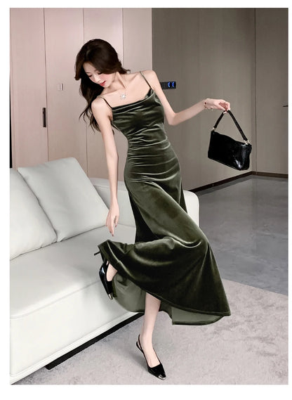 Bodycon Sling Long Dress