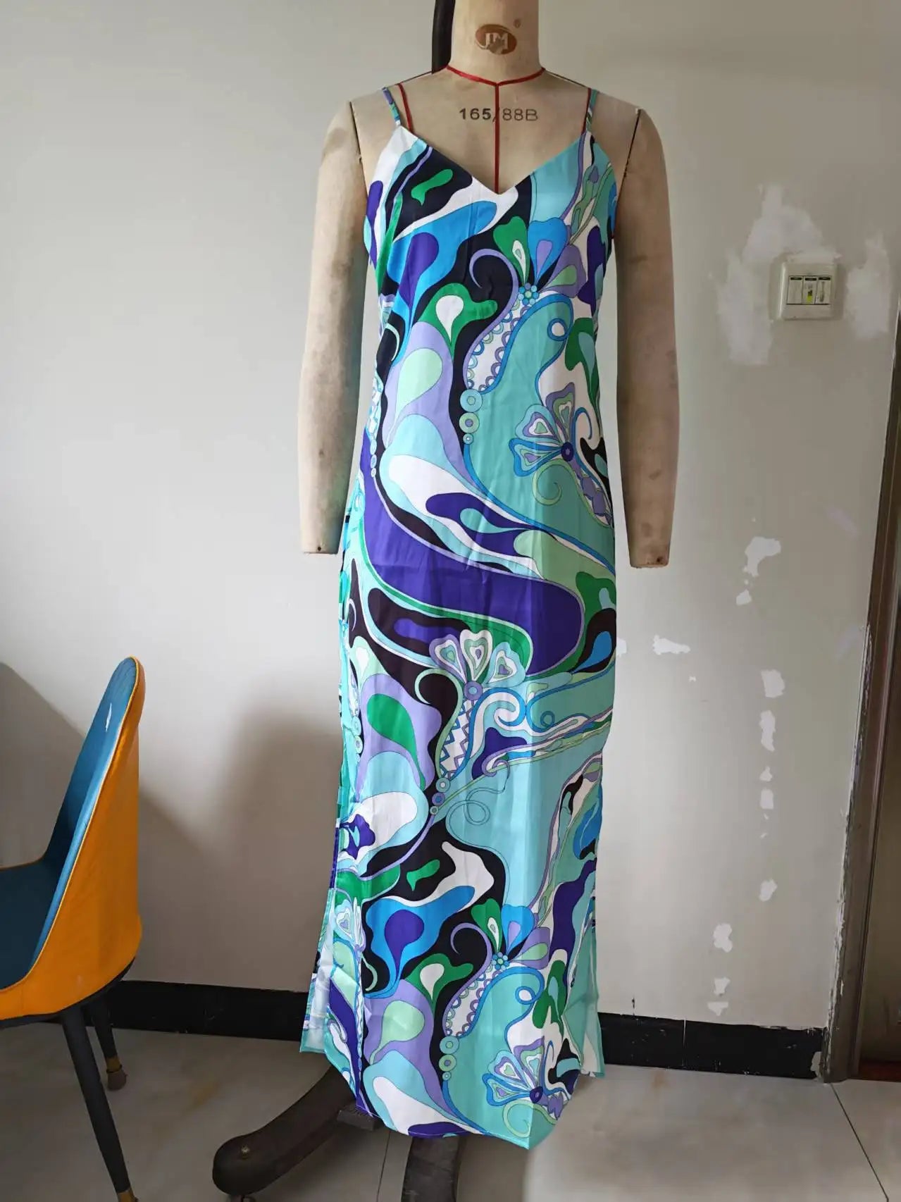 Pucci vibes long dress