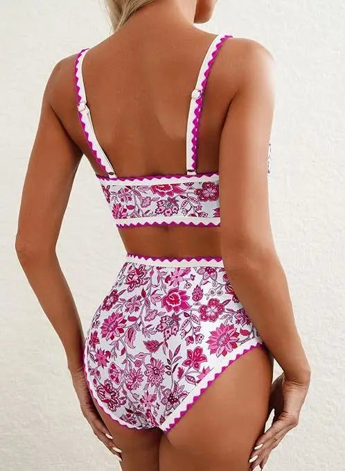 Swimwear Push Up Boho Set - Shellss