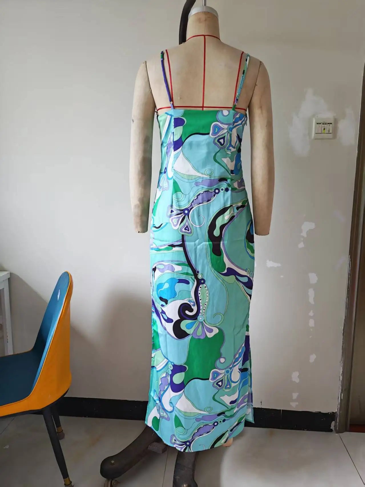 Pucci vibes long dress
