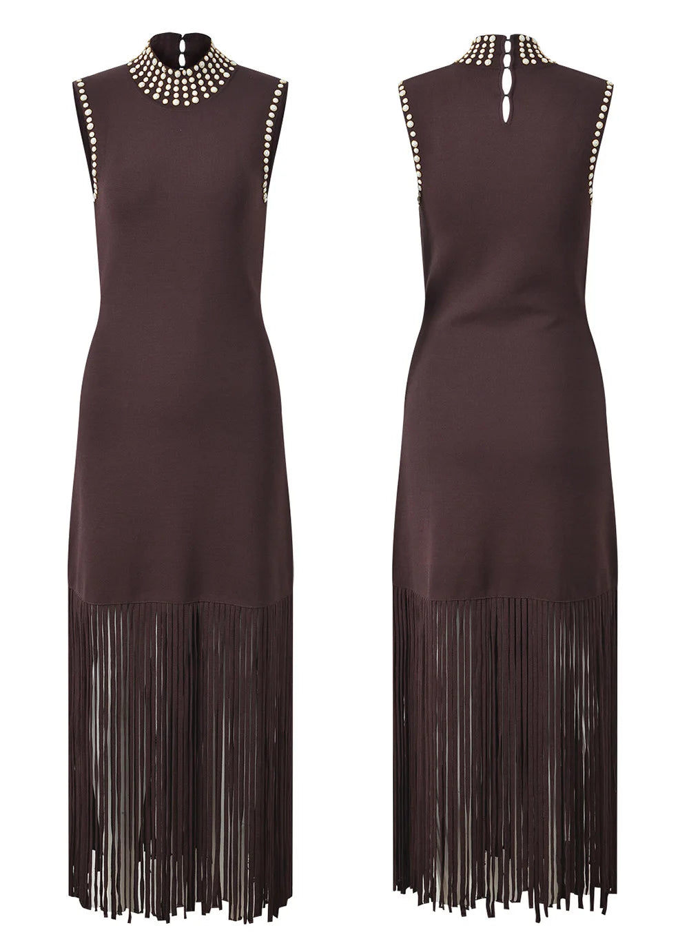 Knitted Sandro embellished Dress