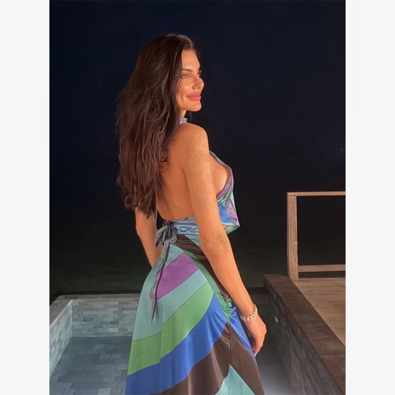 Celebrity Pucci Skirt Set