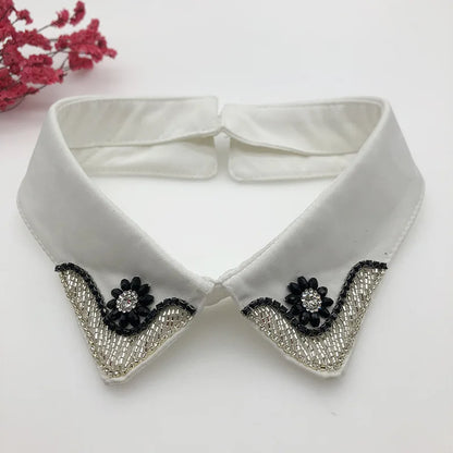Embellished shirt collar- The royals collection
