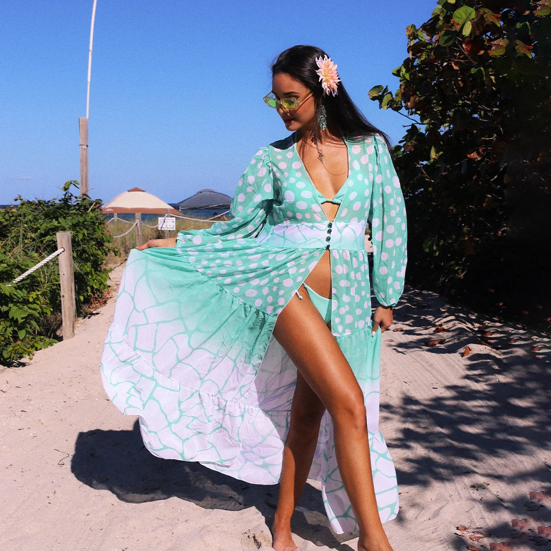 Bikini Beach Cover up Tunics - Shellss