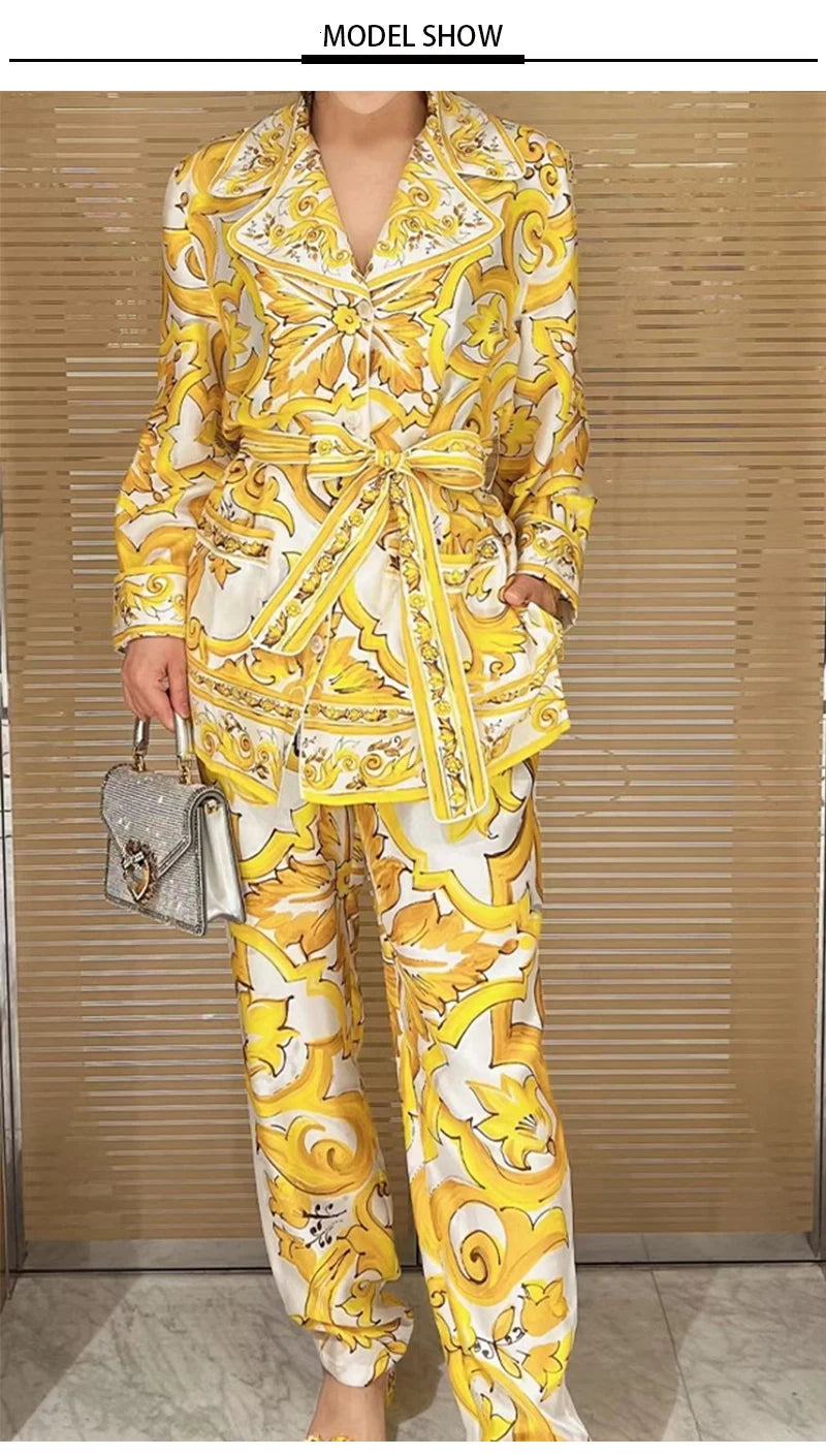 New spring and summer geometric printing lapel - Shellss