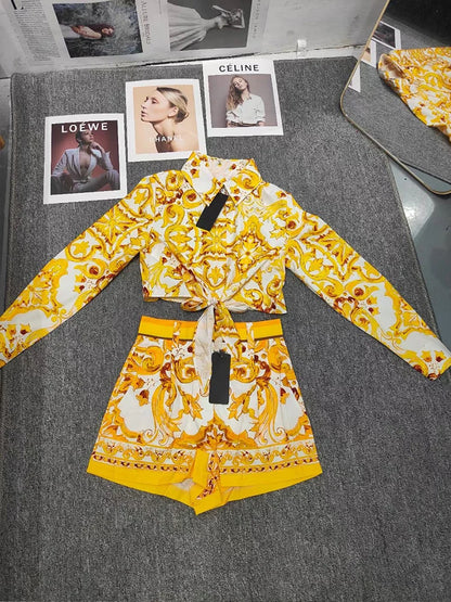 Boho Dolce Shorts set