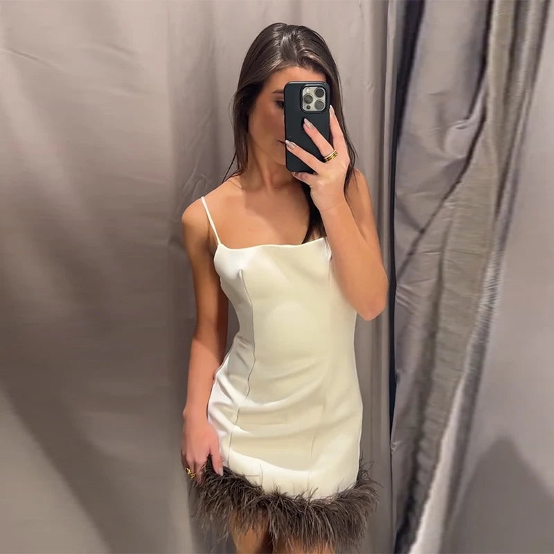 Zara Vibes Mini feather - Shellss