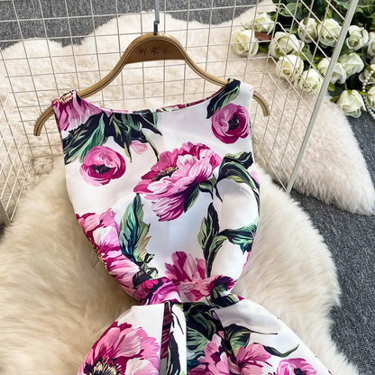 Retro Floral Elegant