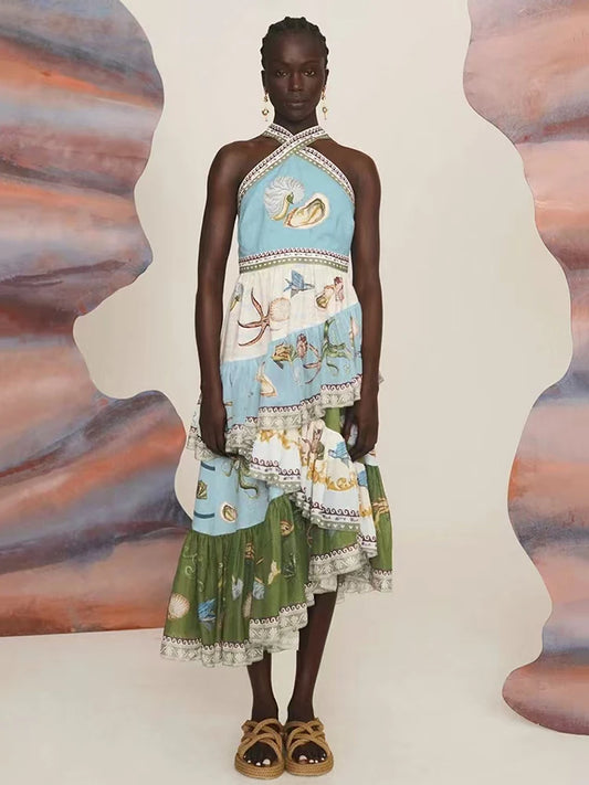 2025 retro sea shell Top celebrity brand