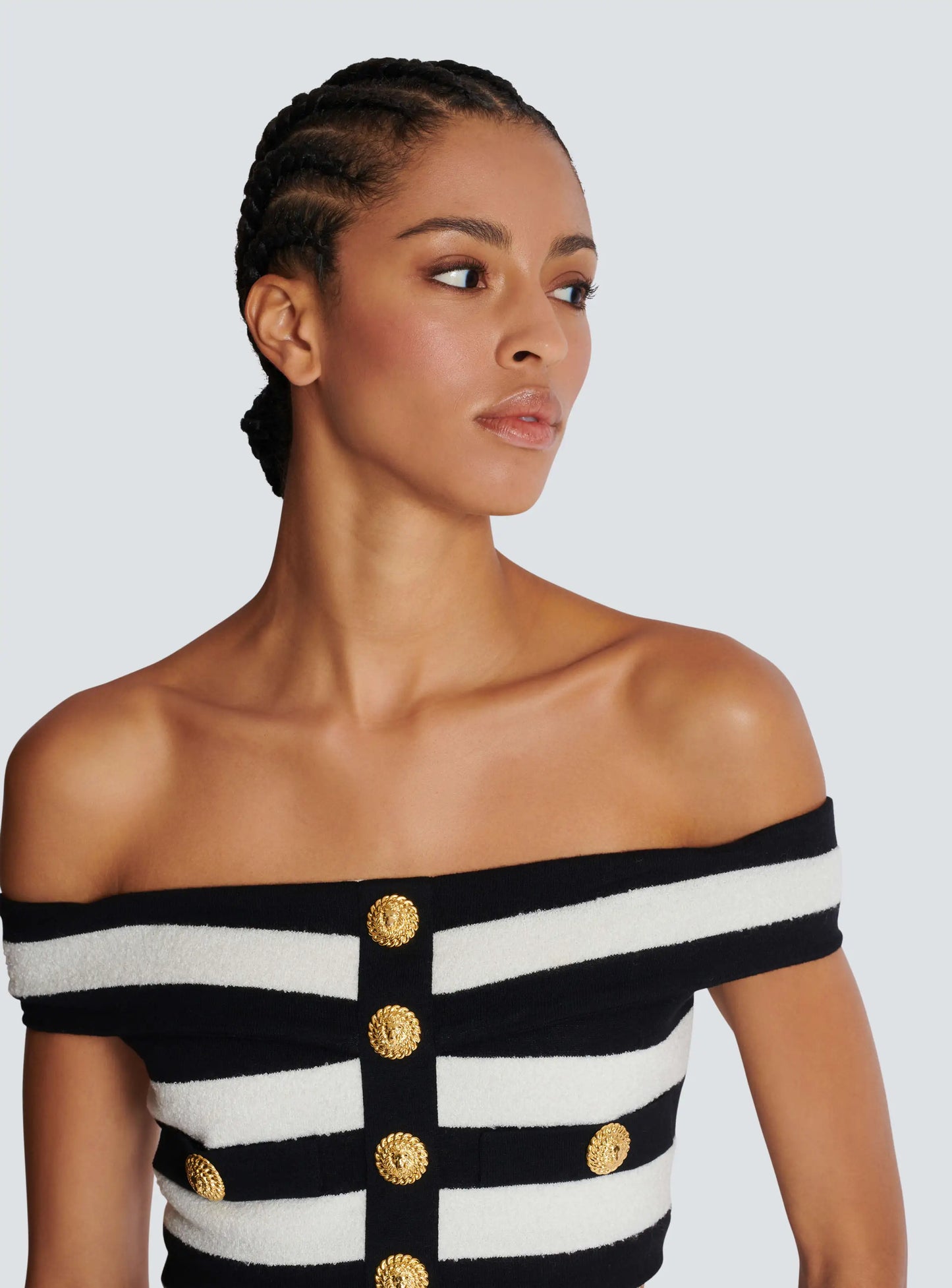 Knitted Quiet Luxury Striped