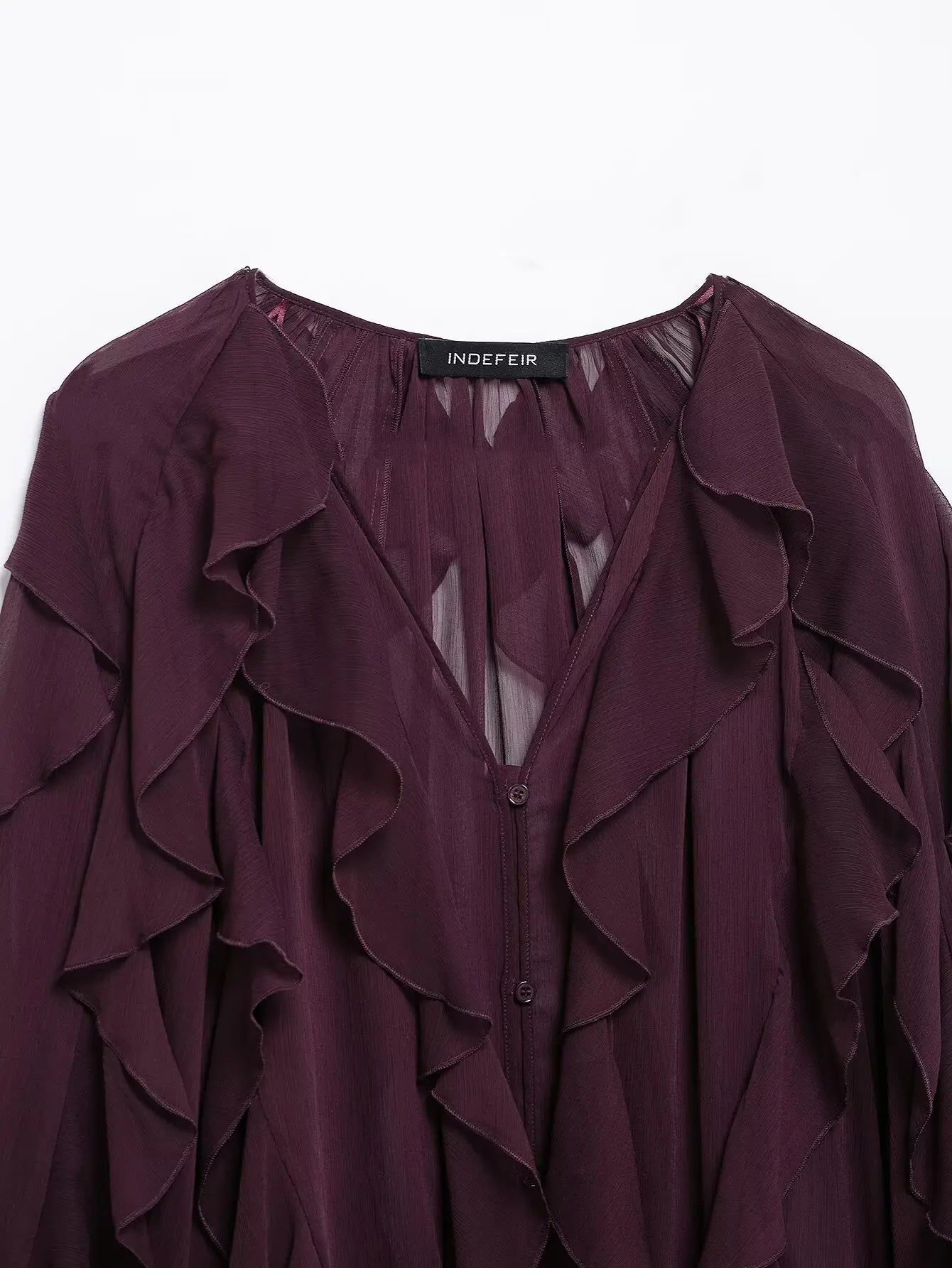 Summer Ruffle frills Top - Shellss