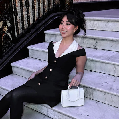 Off Shoulder Halter Party