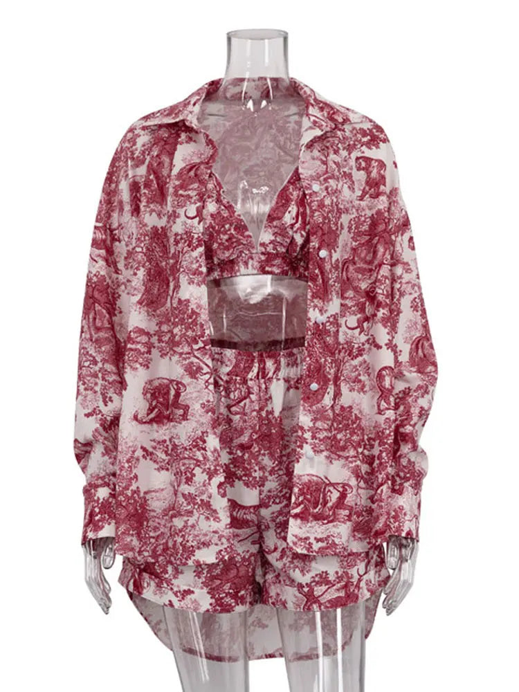 3 pieces print set