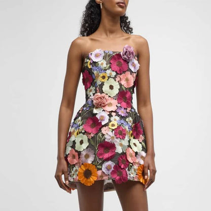 2025 Luxury Embroidered Flower Mini
