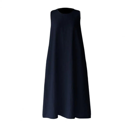 Long Dress Round Neck Long Dress