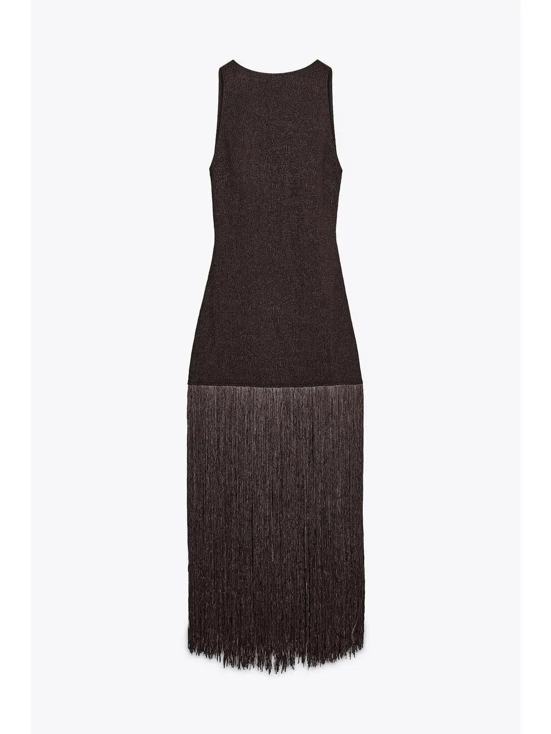 zara TAssel Dress