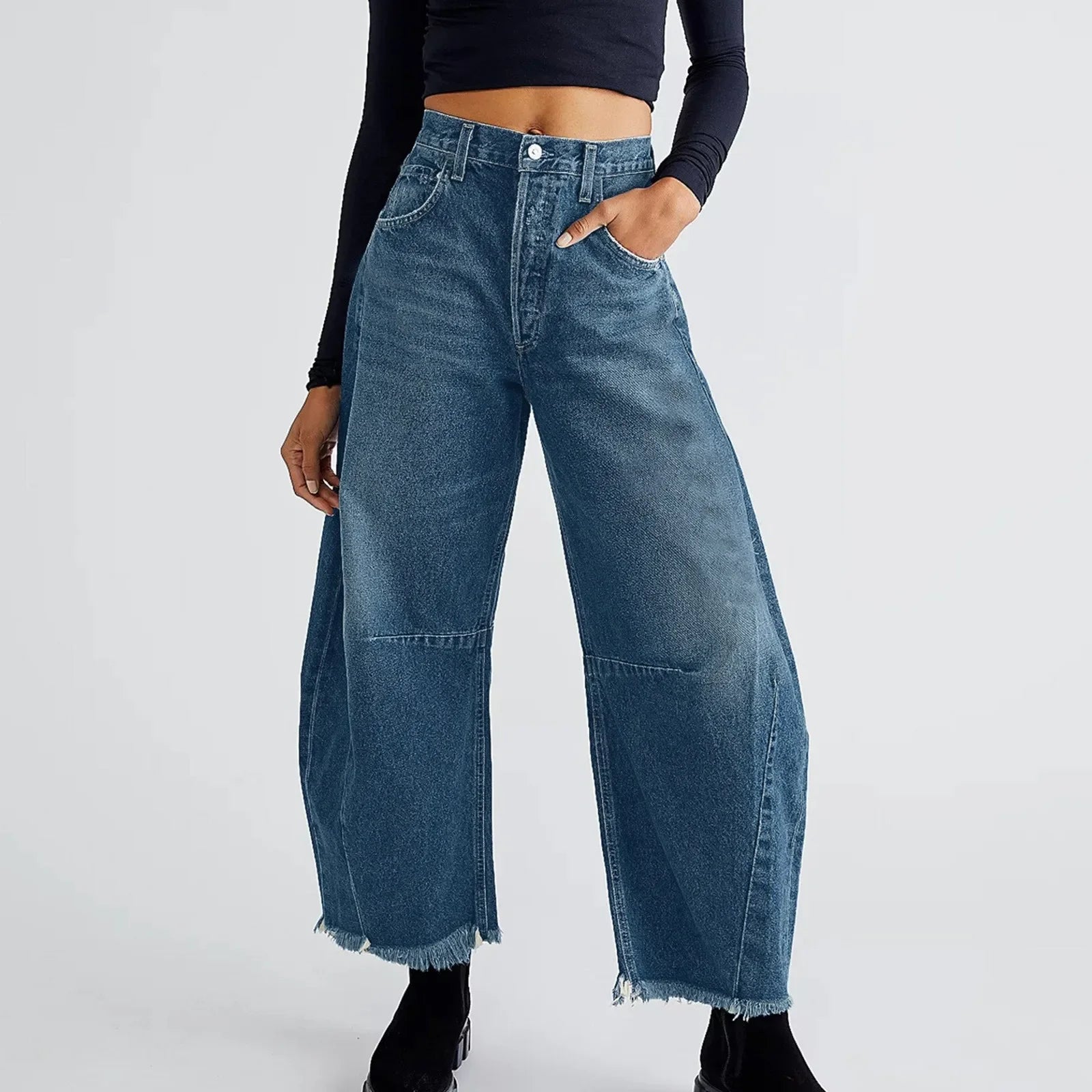 Zara Vibes Barrel jeans