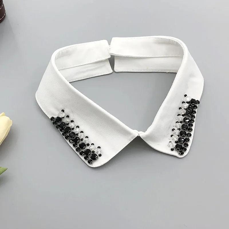 Embellished shirt collar- The royals collection