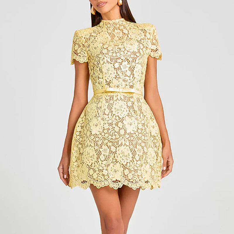 Nadine M Lace dress - 24 hrs delivery
