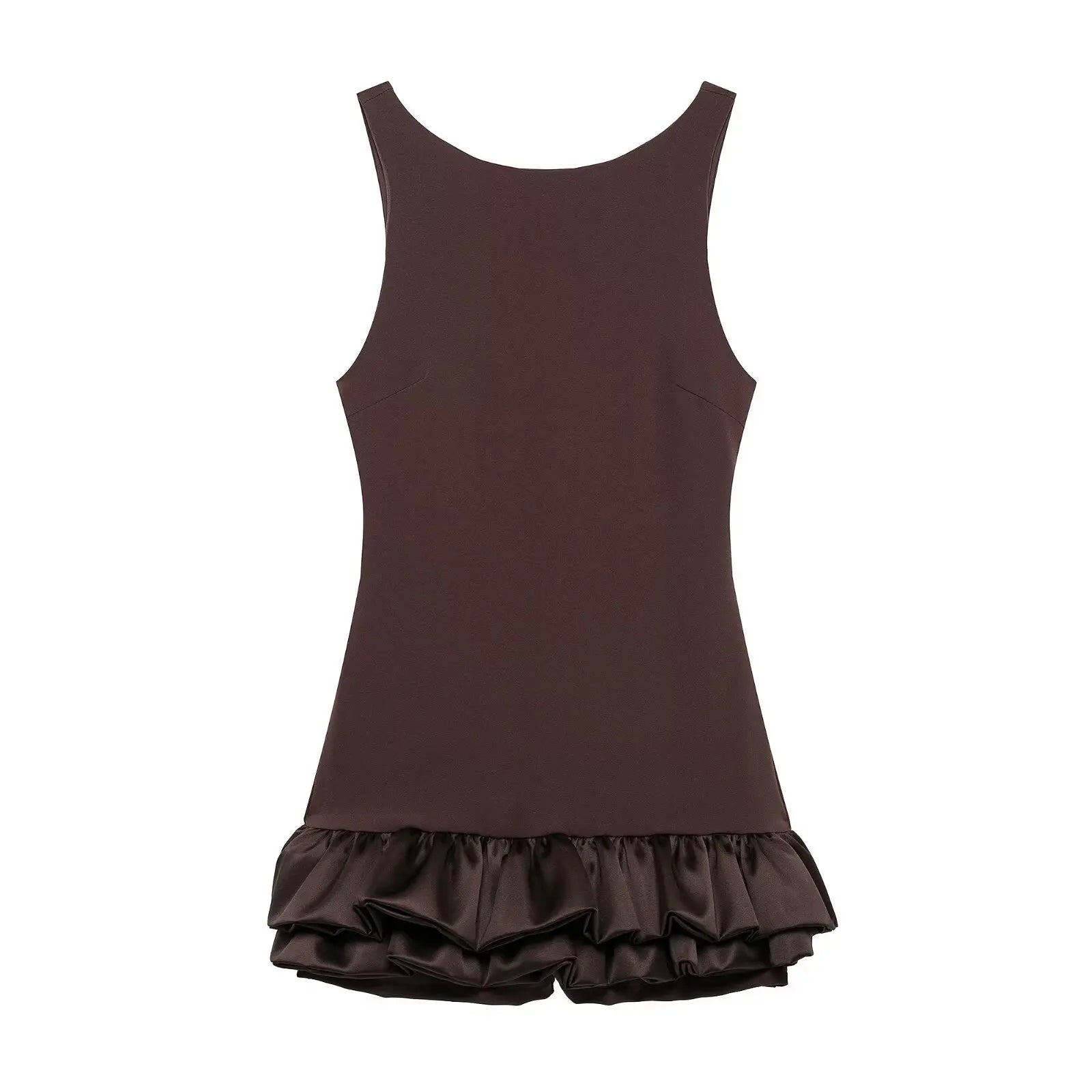 Mini Dress Ruffled - Shellss