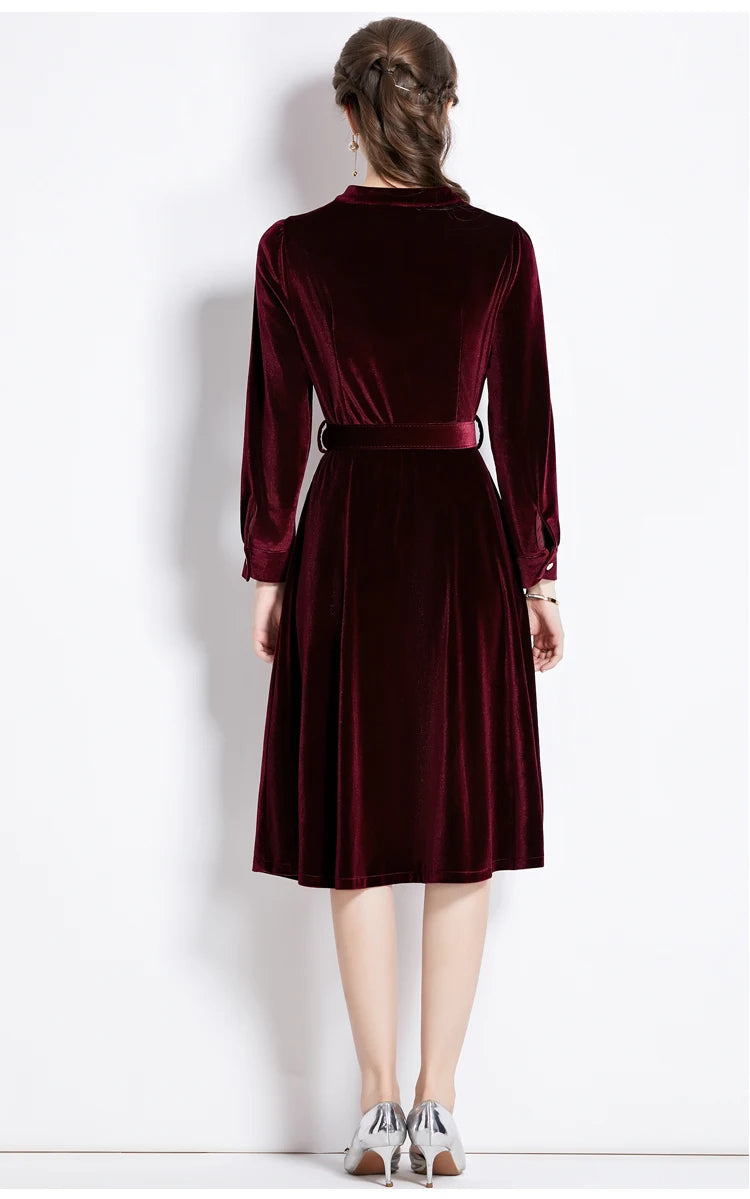 Kate Middleton's Velvet Dress
