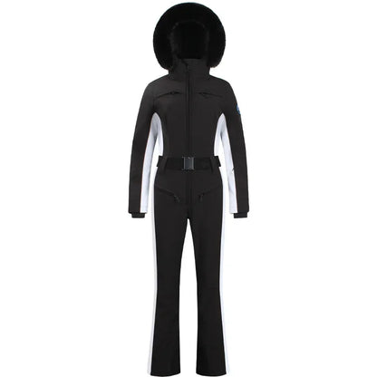 One-Piece Ski Suit Thickened Thermal Snowboard Jacket Jumpsuits