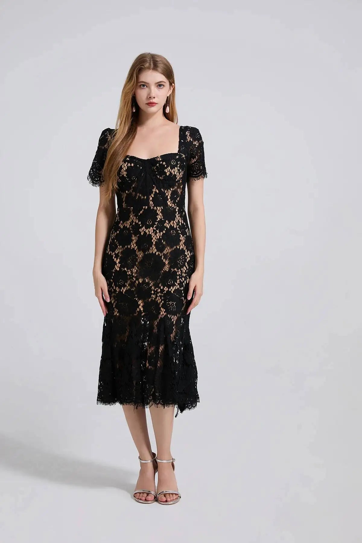 Elegant Lace Formal Dress