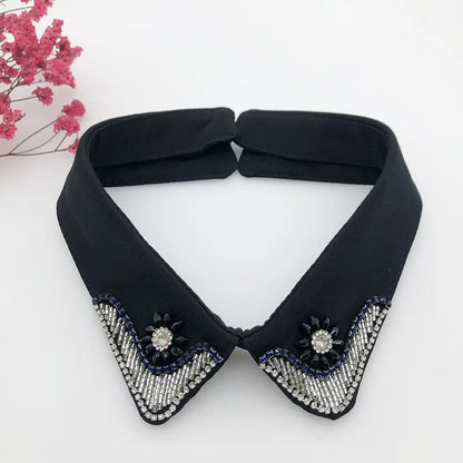 Embellished shirt collar- The royals collection