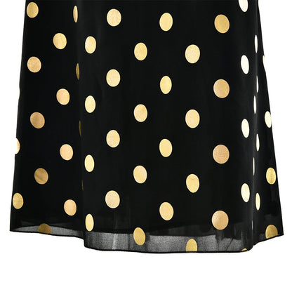 Polka Dot Halter Dress – Vacation-Ready Elegance