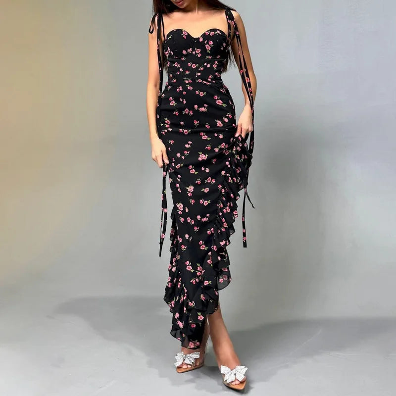 Summer Chiffon Asymmetrical